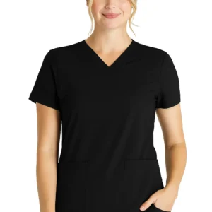CONJUNTO ANTIFLUIDO CUELLO V NEGRO