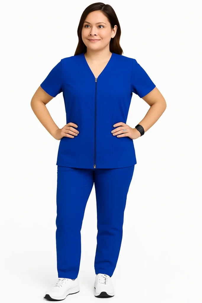 CONJUNTO ANTIFLUIDO AZUL REY CON CIERRE